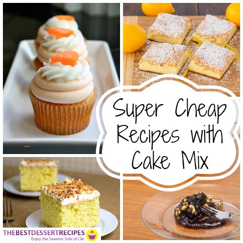 Recipes with Cake Mix Recipes with Cake Mix