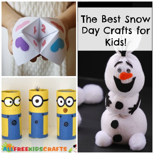 Snow Day Crafts for Kids Snow Day Crafts for Kids