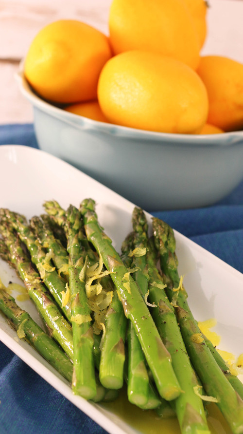 Quick Lemon Asparagus
